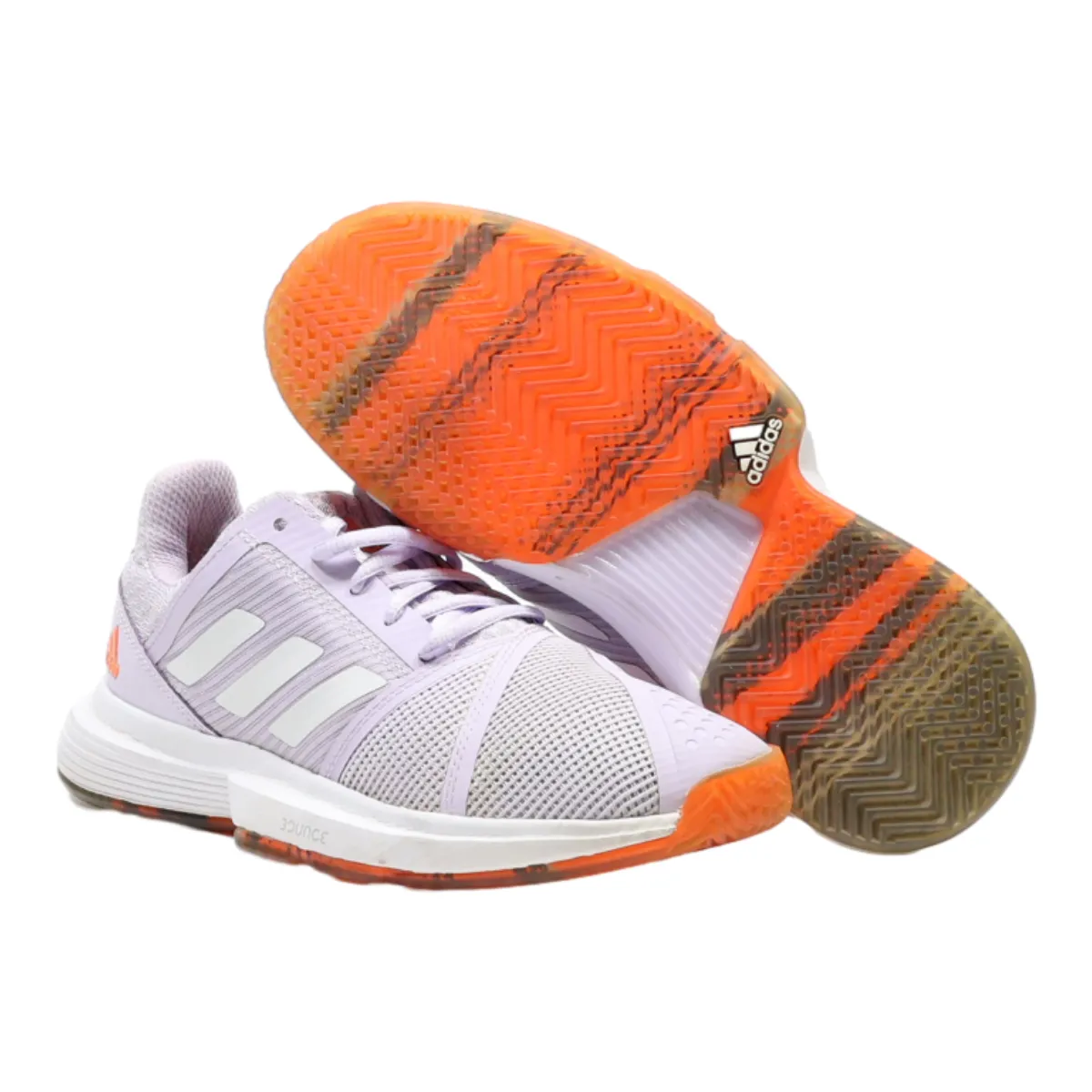 ADIDAS CourtJam Bounce 2019 Sneaker Trainers Purple Synthetic Womens UK 4