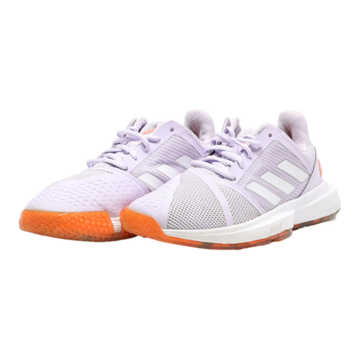ADIDAS CourtJam Bounce 2019 Sneaker Trainers Purple Synthetic Womens UK 4