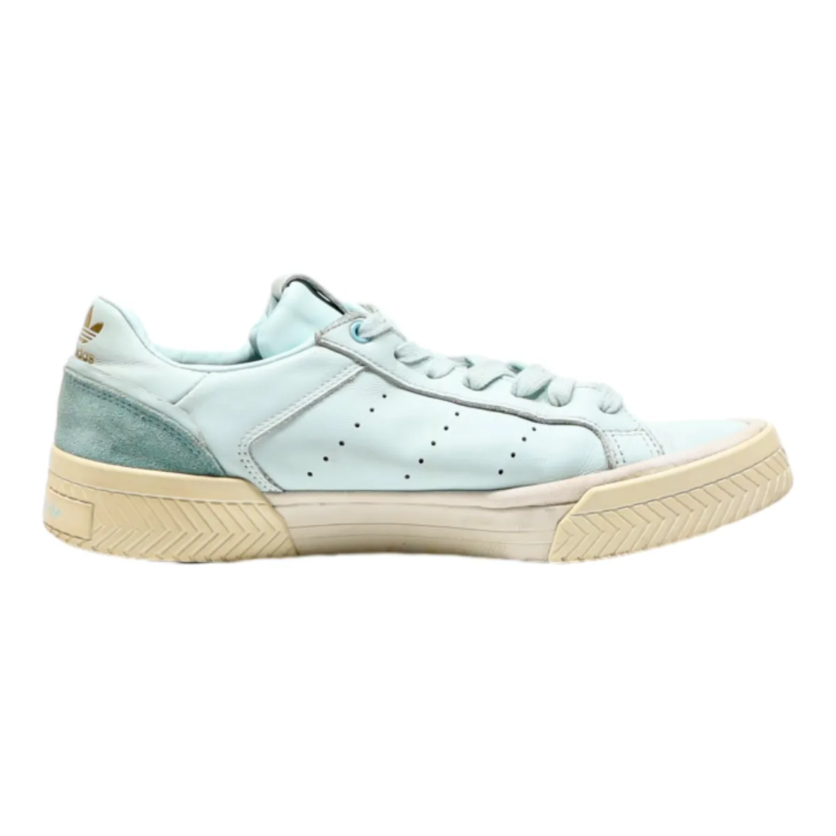 ADIDAS Sneaker Trainers Blue Synthetic Womens UK 8.5