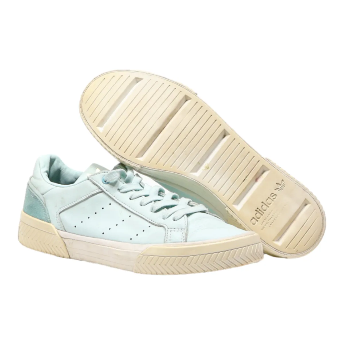 ADIDAS Sneaker Trainers Blue Synthetic Womens UK 8.5