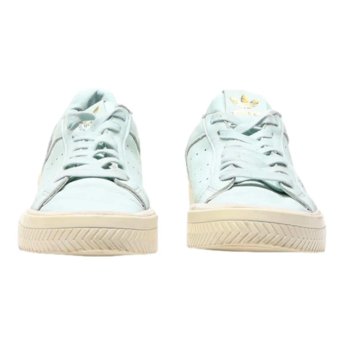 ADIDAS Sneaker Trainers Blue Synthetic Womens UK 8.5