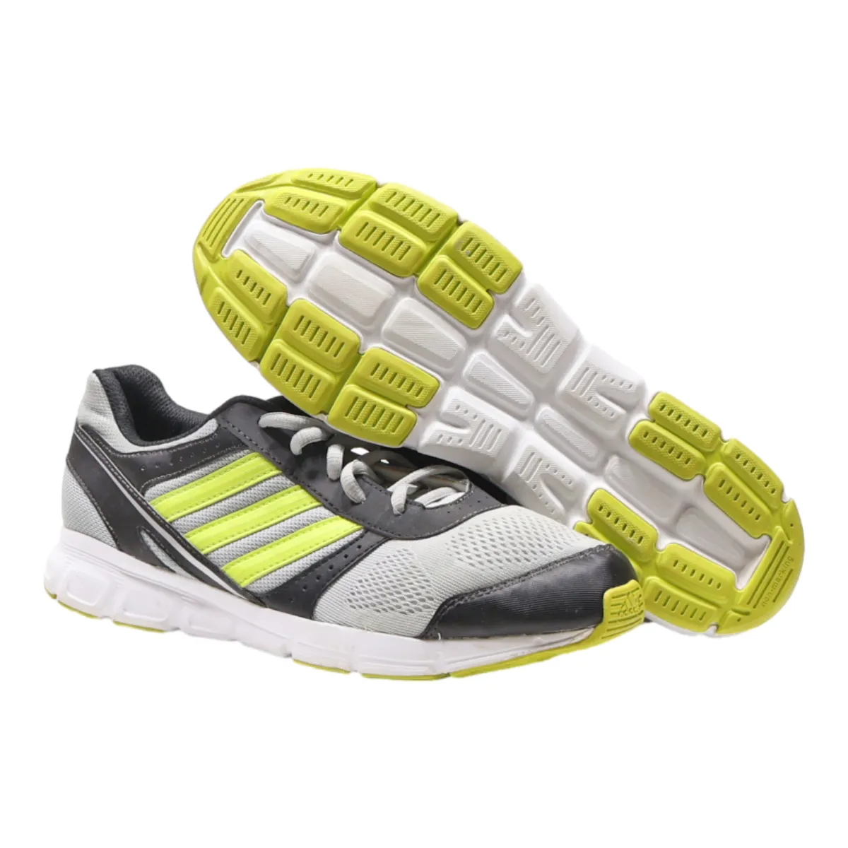 ADIDAS Sneaker Trainers Grey Synthetic Mens UK 6.5