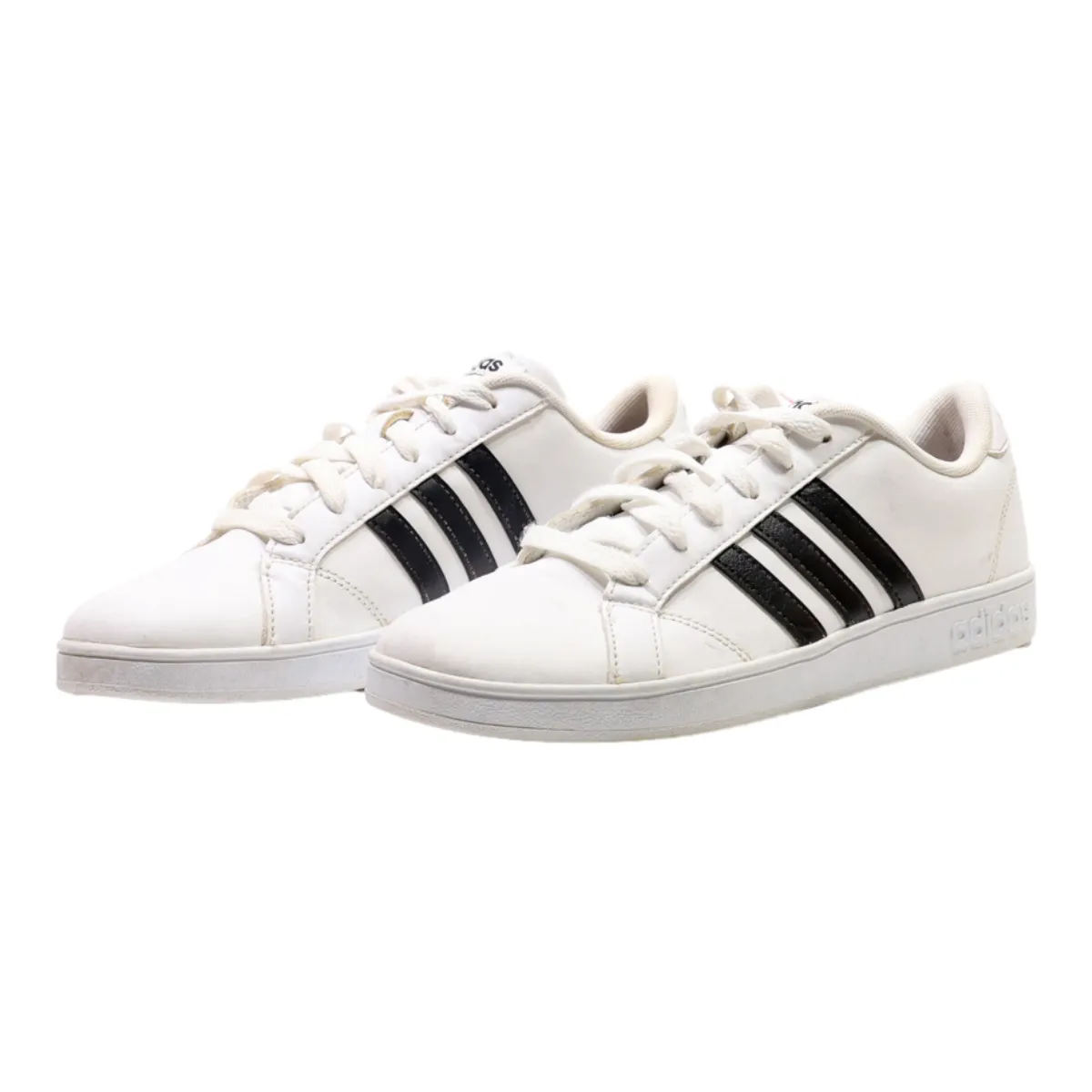 ADIDAS Sneaker Trainers White Leather Mens UK 5.5