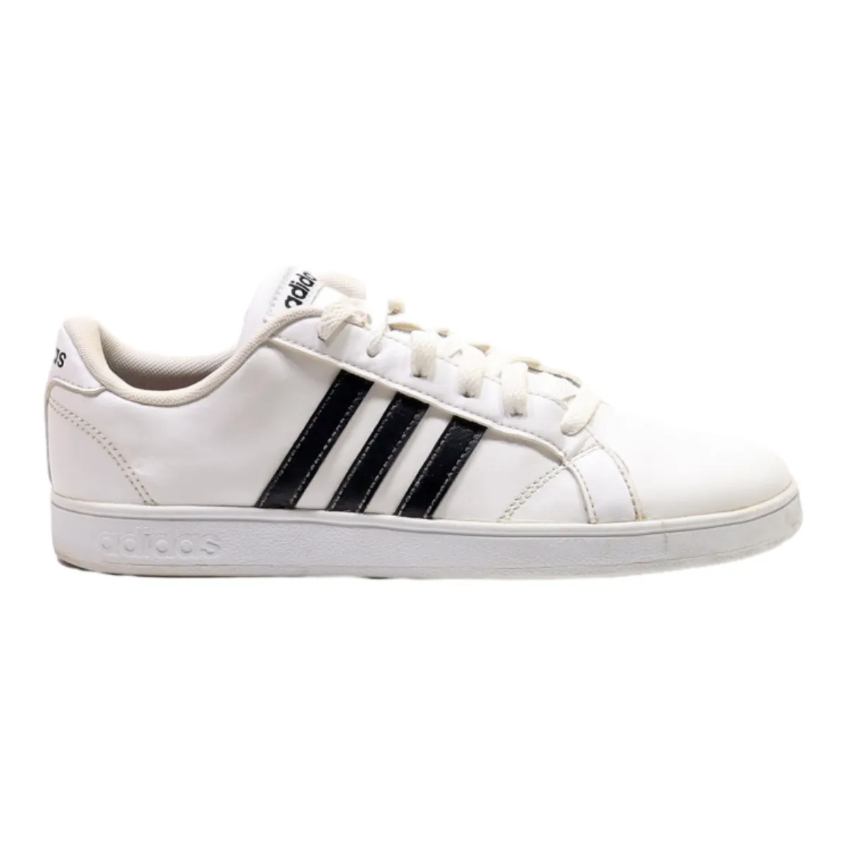 ADIDAS Sneaker Trainers White Leather Mens UK 5.5