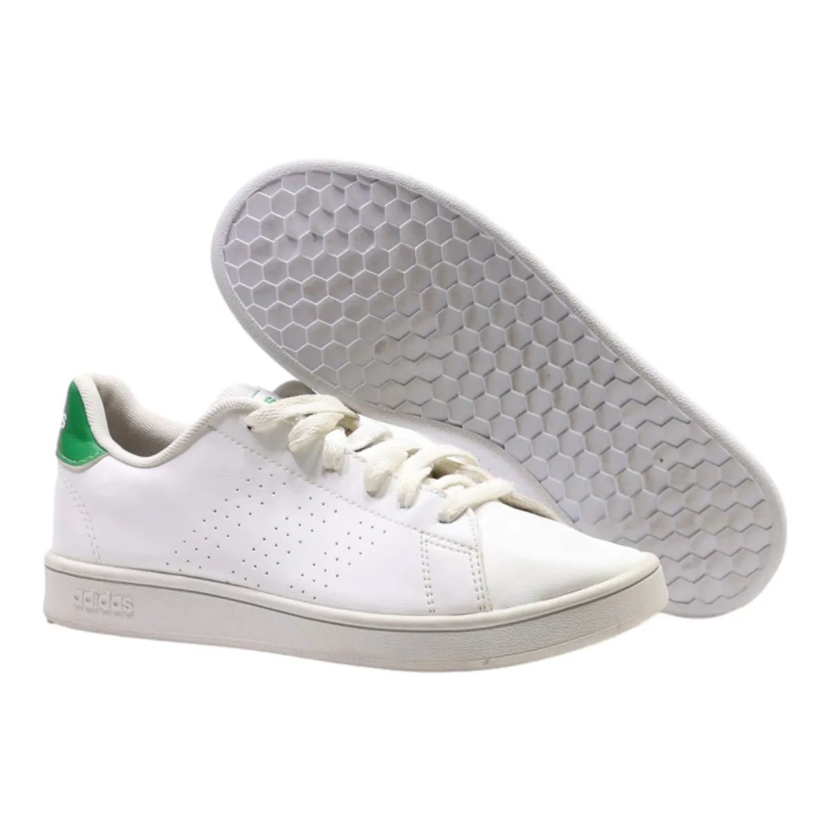 ADIDAS Sneaker Trainers White Leather Womens UK 3.5