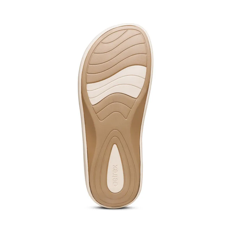 Aetrex Women’s Maui Starfish Ivory