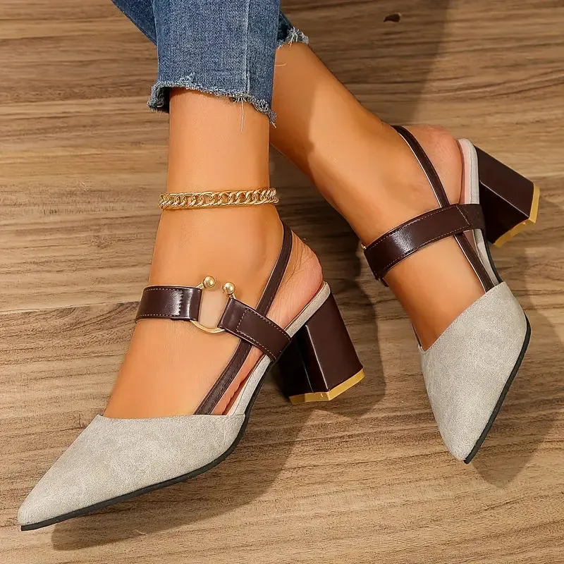 ARA™ - ELEGANT POINTED HEELS SANDALS
