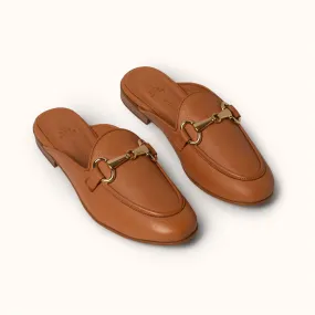 Backless Loafer - Tan