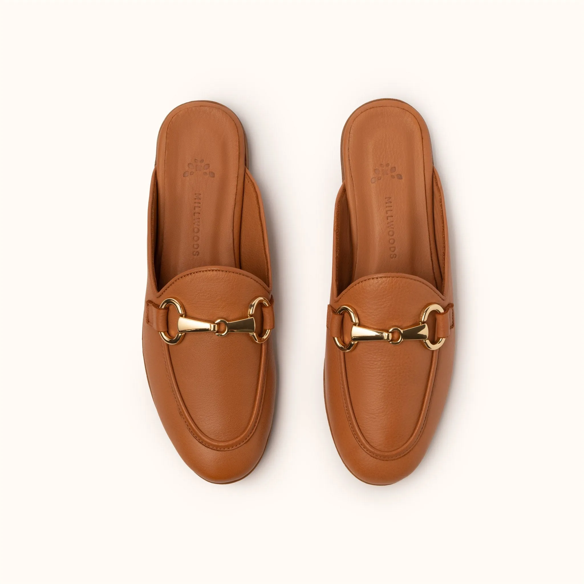 Backless Loafer - Tan