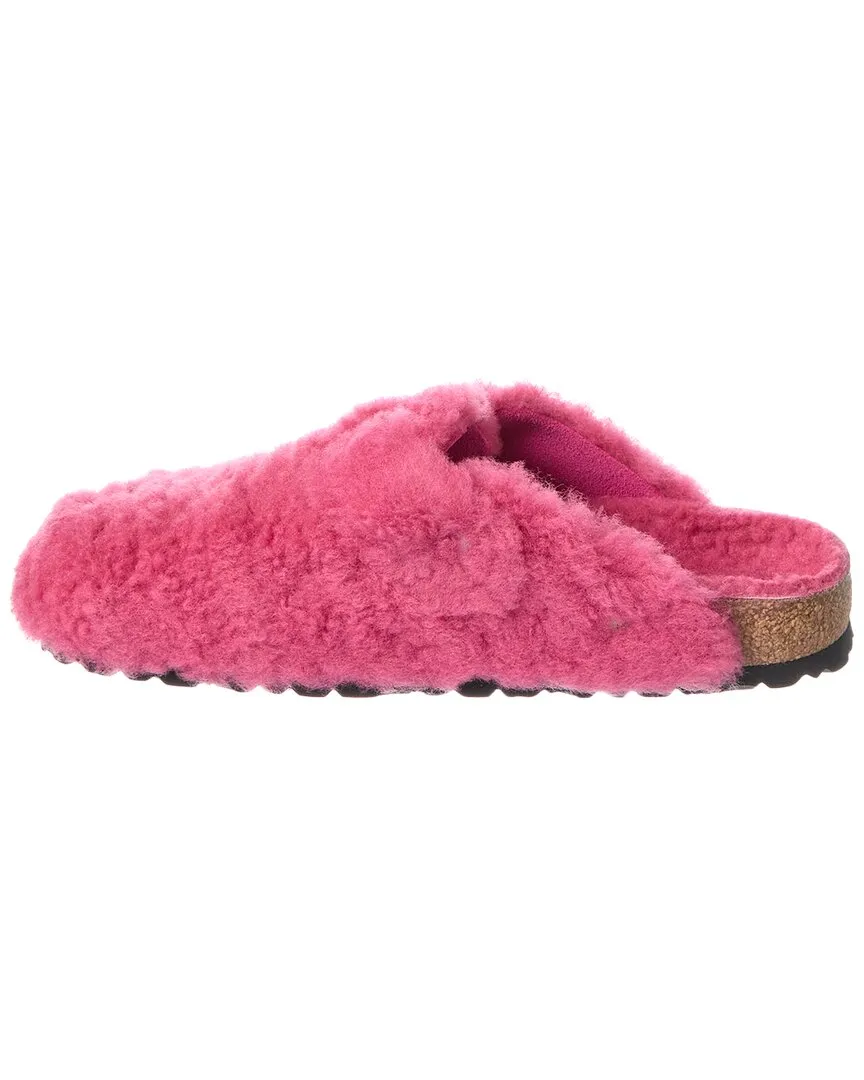 Birkenstock Boston Big Buckle Teddy Narrow Shearling Clog