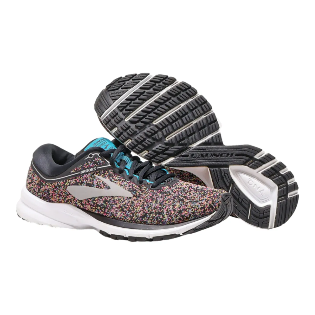 BROOKS BROTHERS Sneaker Trainers Black Synthetic Womens UK 7