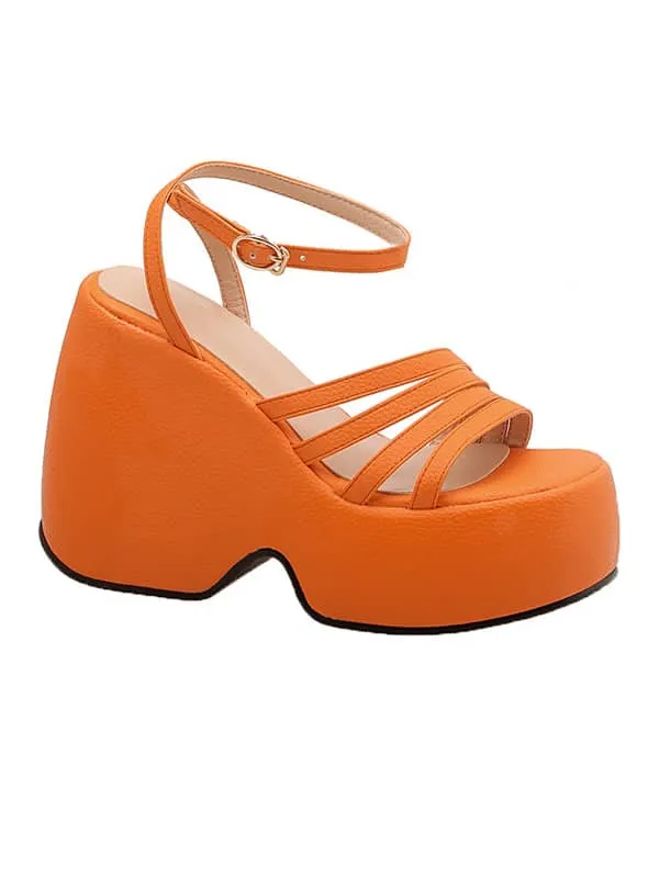 Casual Ankle Strap Platform&Sandals