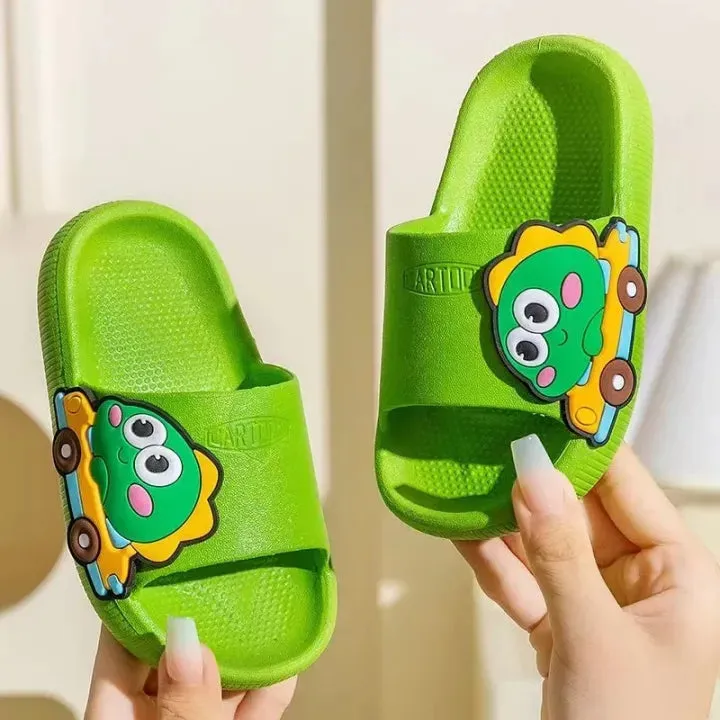 CN Cute Cartoon Paroot  Green Slippers 13946