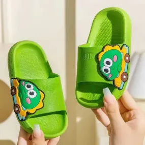 CN Cute Cartoon Paroot  Green Slippers 13946