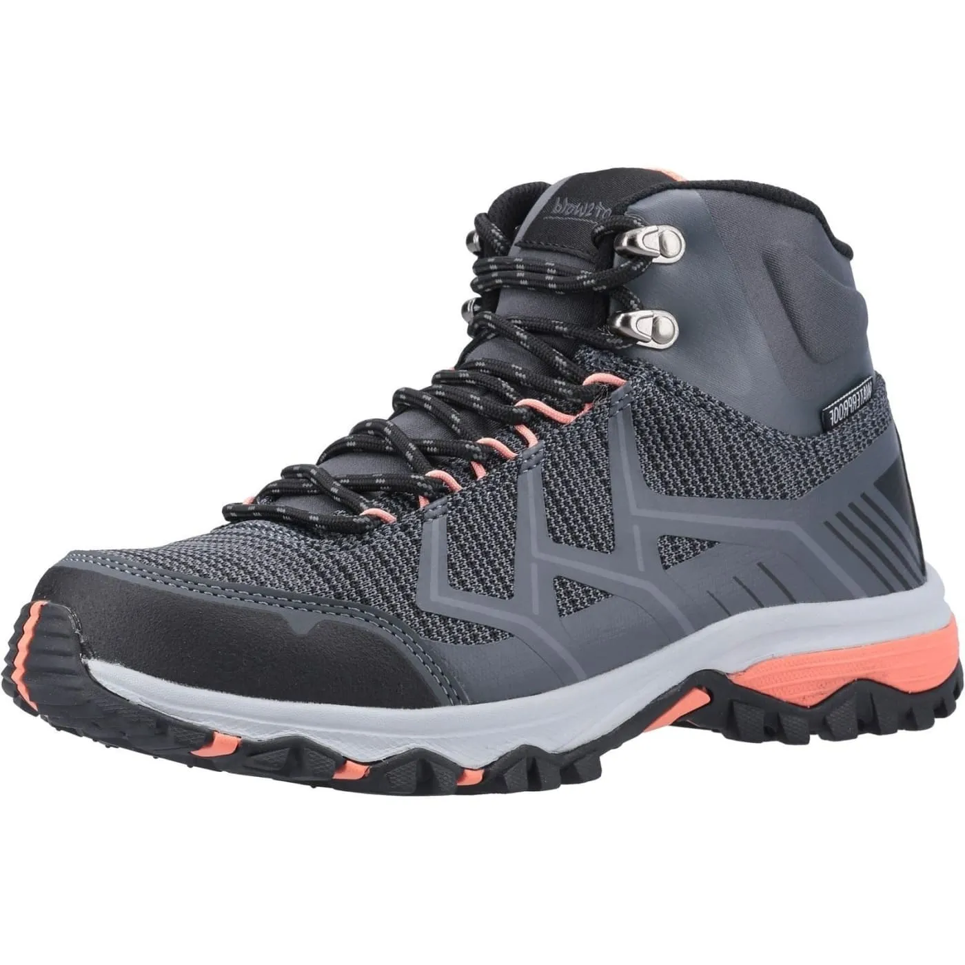 Cotswold Wychwood Mid Grey Ladies RPET Mesh Hikers