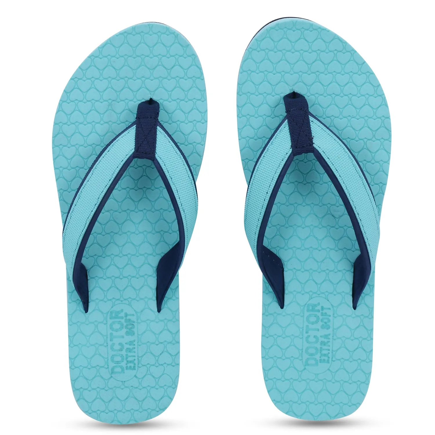 DOCTOR EXTRA SOFT D-03 Women's Slippers with Bounce Back Technology | Orthopaedic & Diabetic | MCR Anti-skid Cushion Comfort Dr Sliders Flipflops & House Chappal