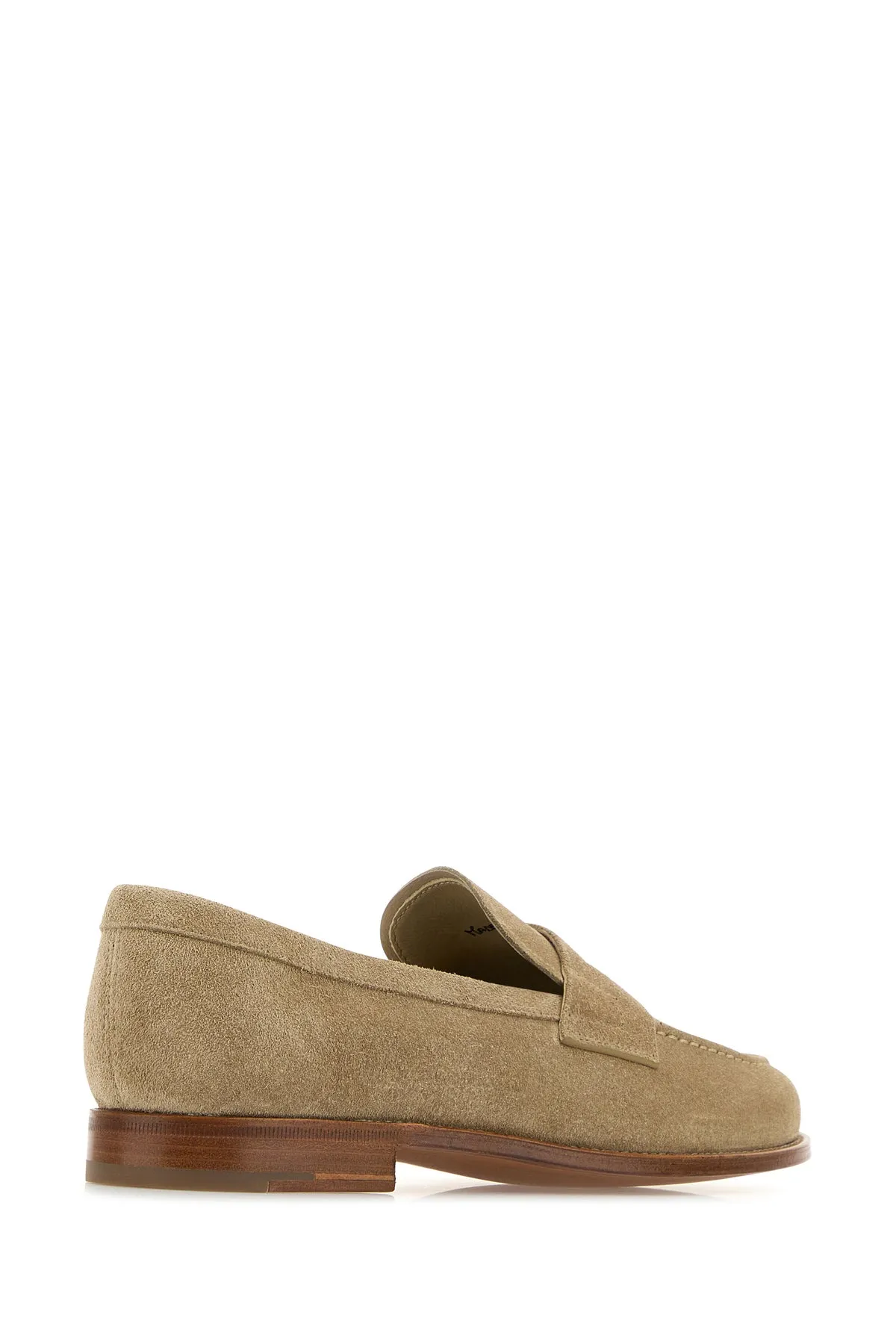 Dove grey suede Heswall W loafers