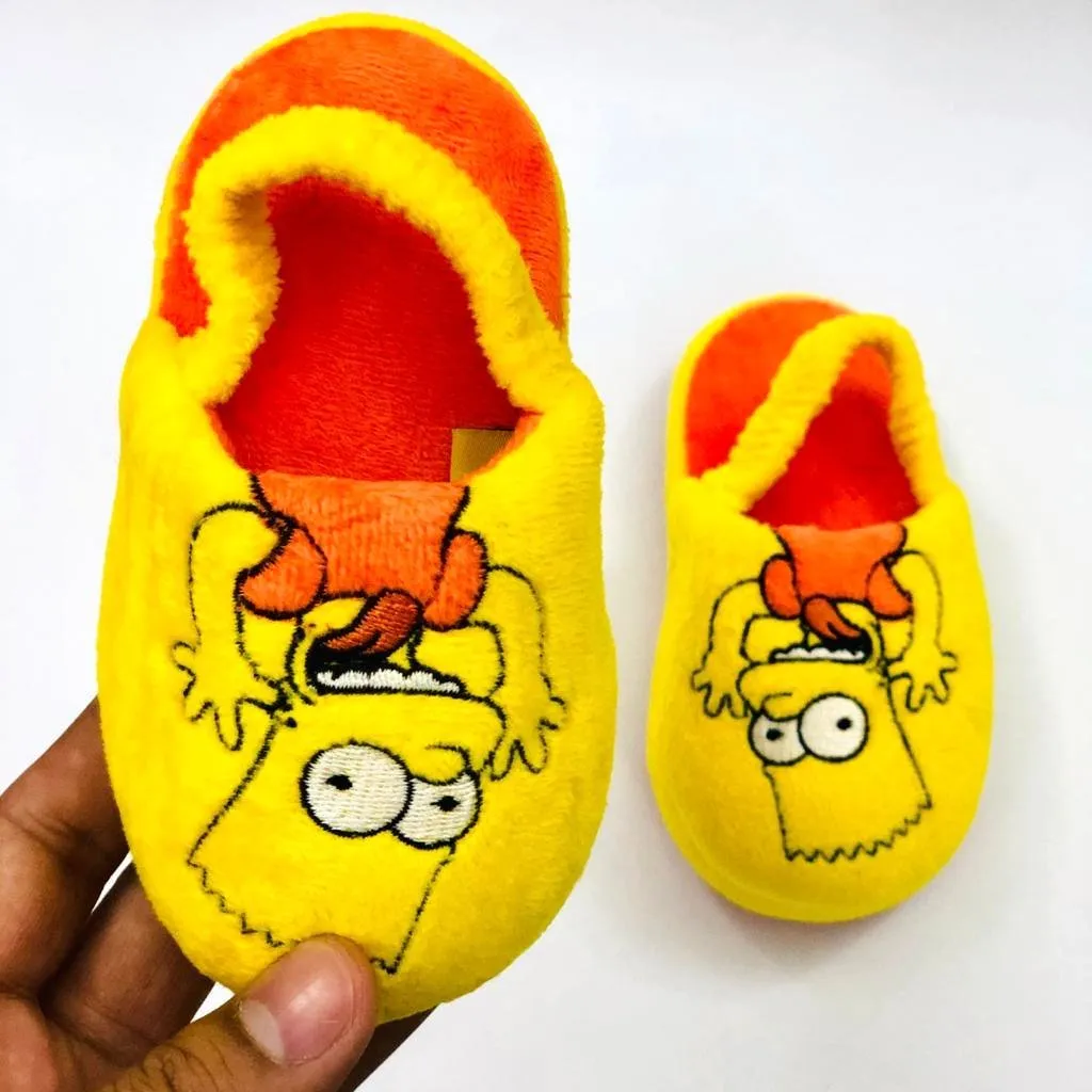DS Simpsons Yellow Winter Slippers 3279