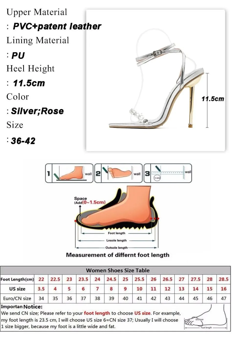 Elegant Bling Crystal Sexy Sandals