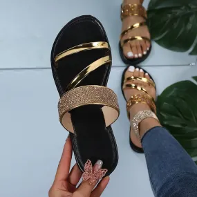 Esme - Glamorous Rhinestone Sandals for Women