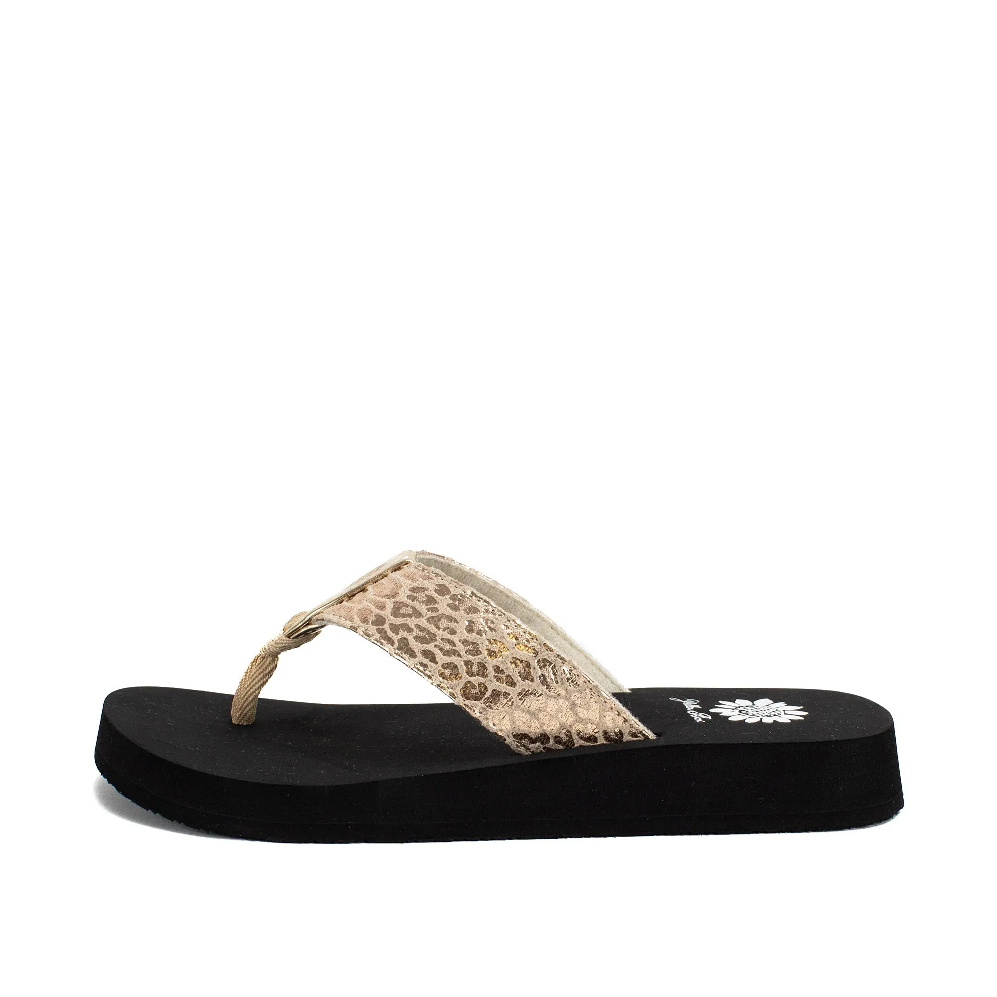 Ferrara Light Gold Flip Flop