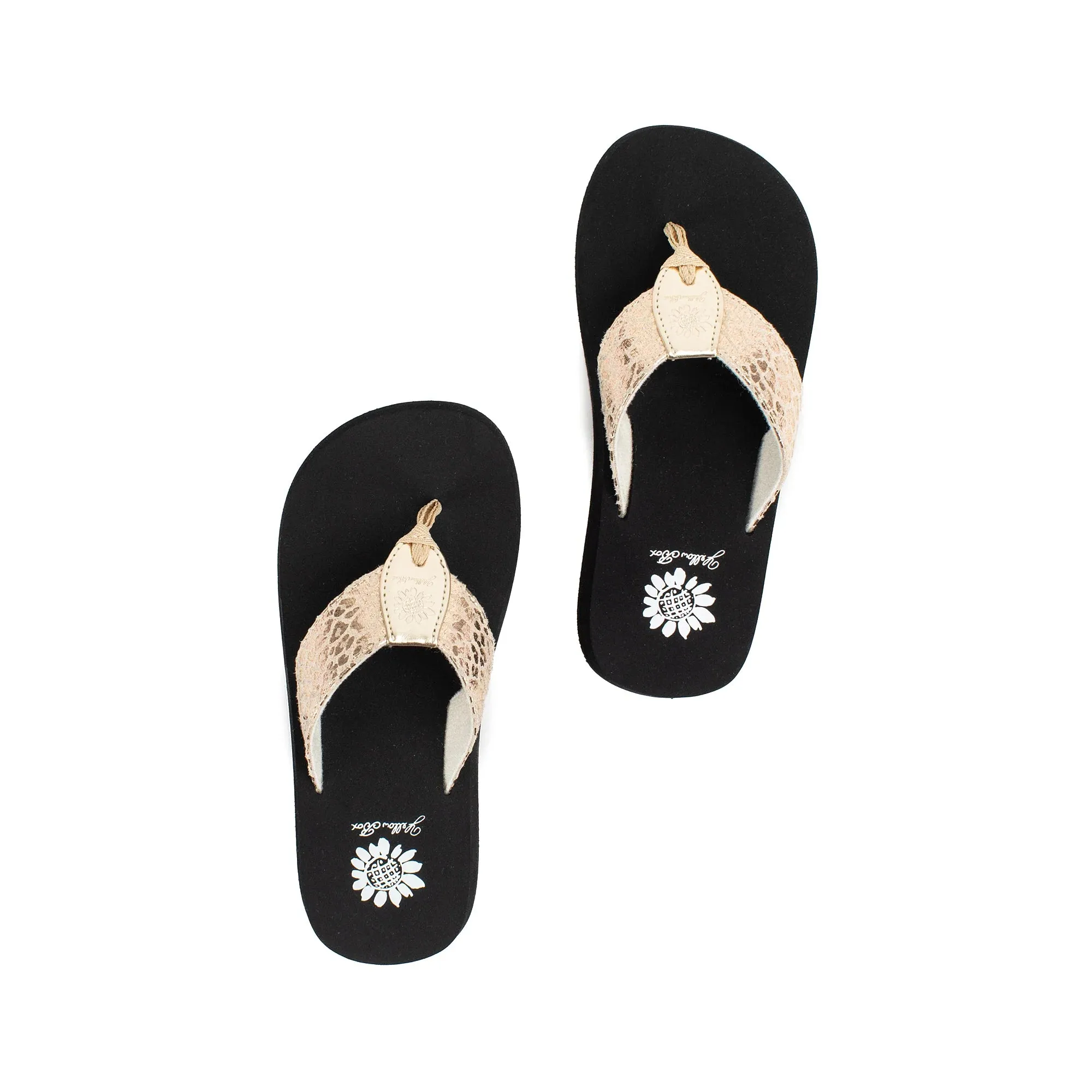 Ferrara Light Gold Flip Flop