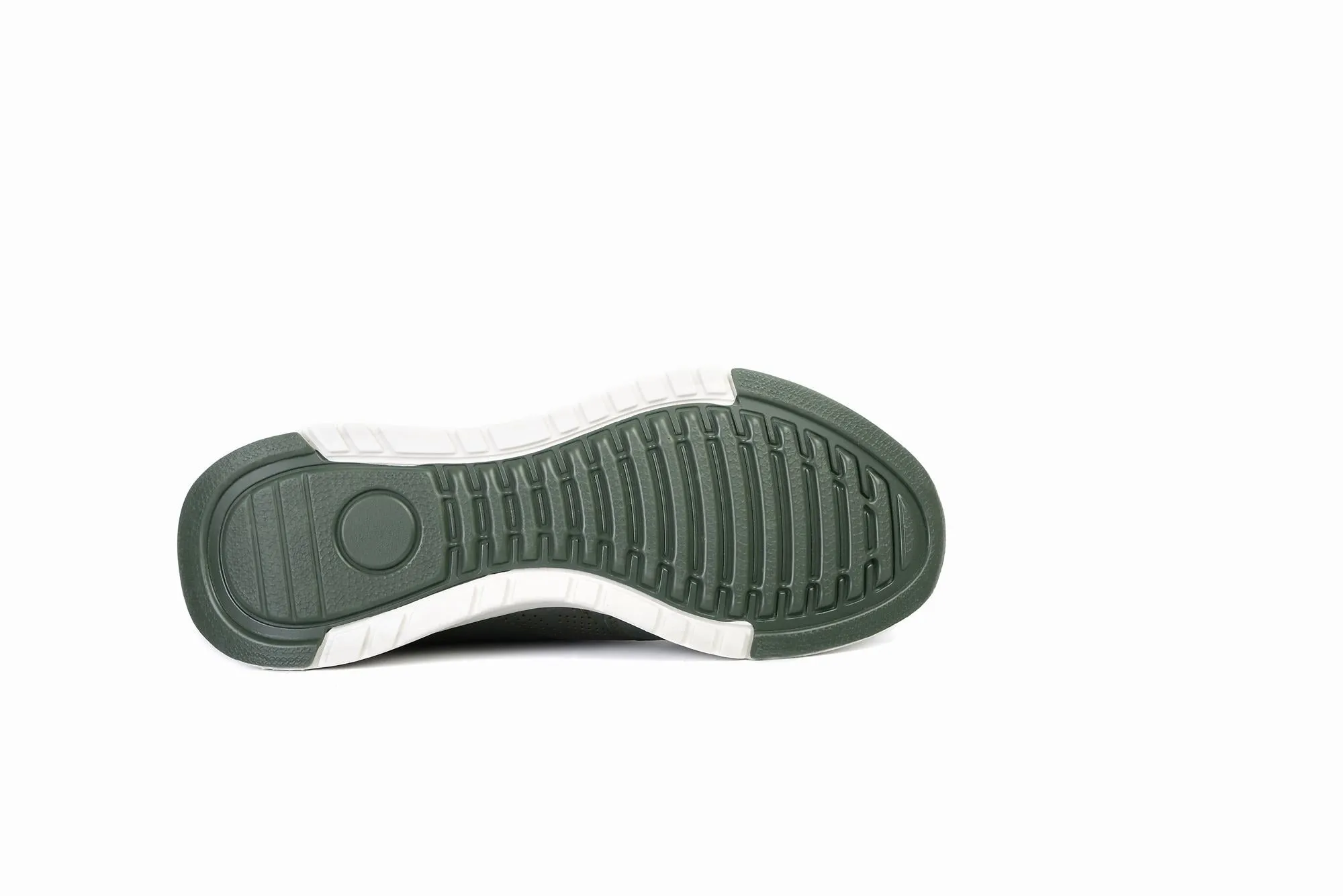 FOOT FEDERATION CITY LACE-UP SNEAKER MENS SHOE ARMY GREEN