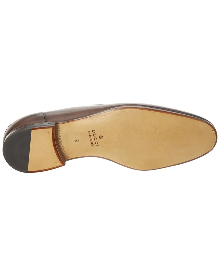 Gucci Jordaan Leather Loafer