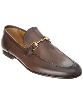 Gucci Jordaan Leather Loafer
