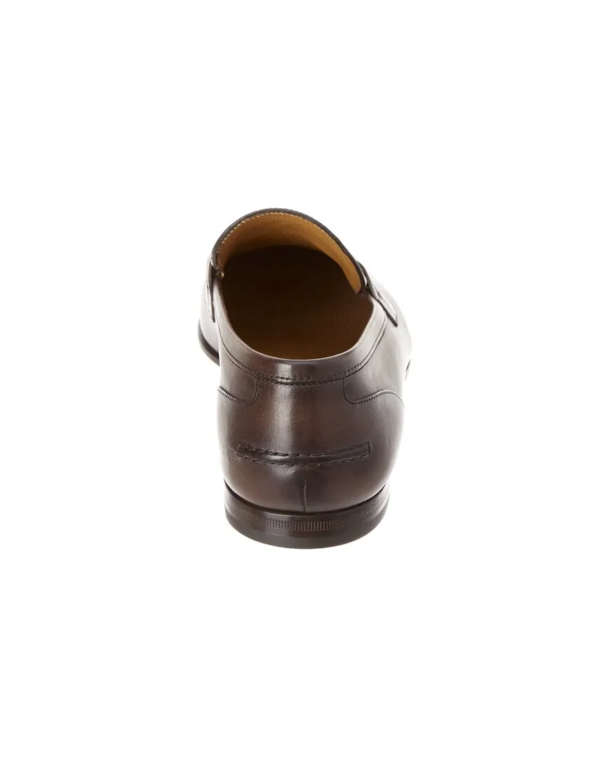 Gucci Jordaan Leather Loafer