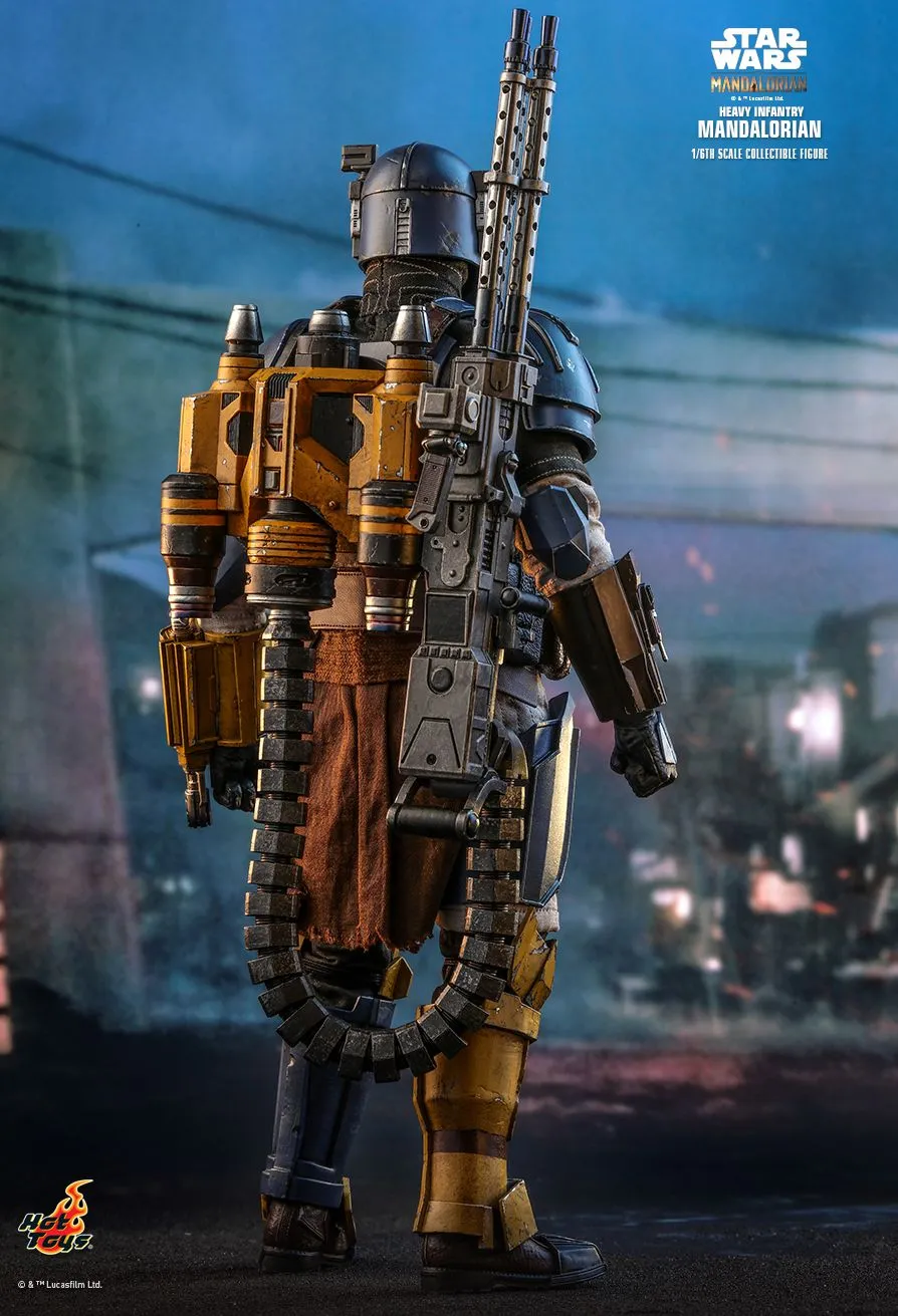 Heavy Infantry Mandalorian - Armored Boots (Peg Type)
