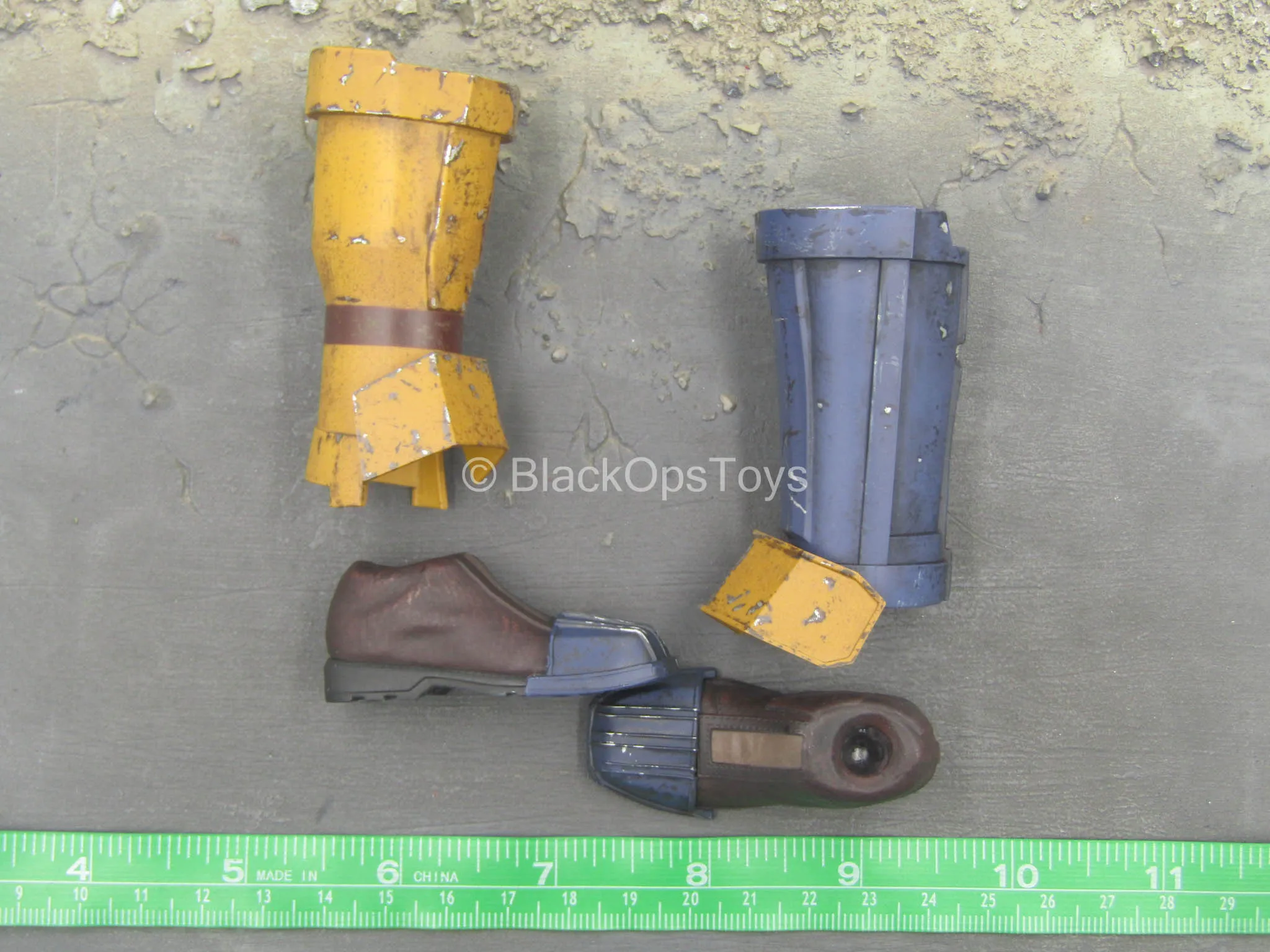 Heavy Infantry Mandalorian - Armored Boots (Peg Type)
