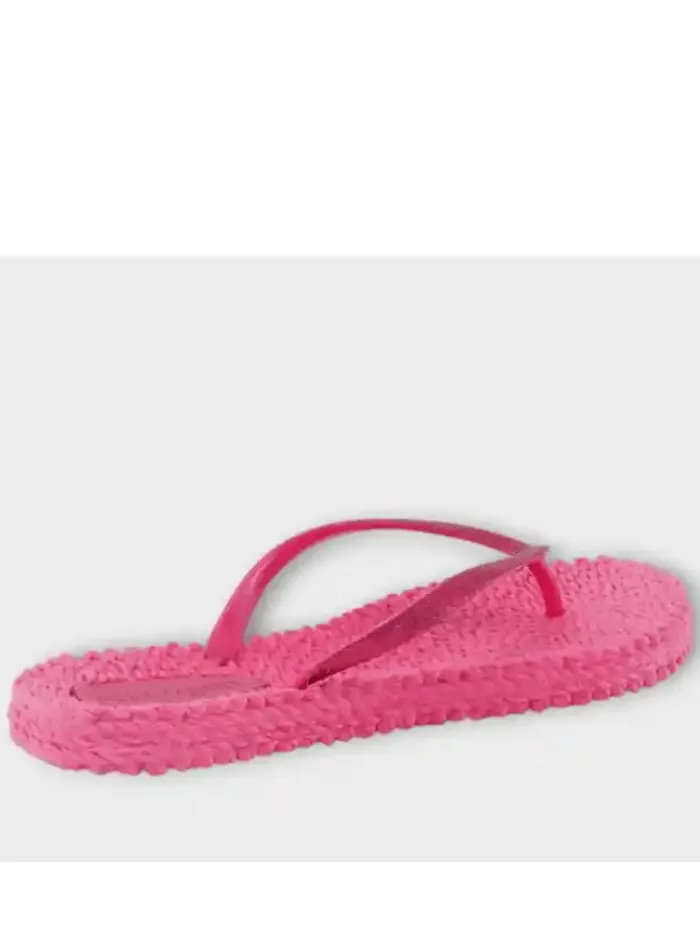 Ilse Jacobsen Women's Flip Flops With Glitter In Magenta CHEERFUL01 Col 917