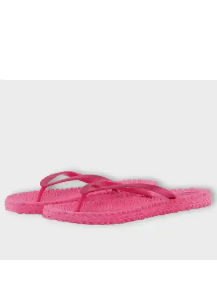 Ilse Jacobsen Women's Flip Flops With Glitter In Magenta CHEERFUL01 Col 917