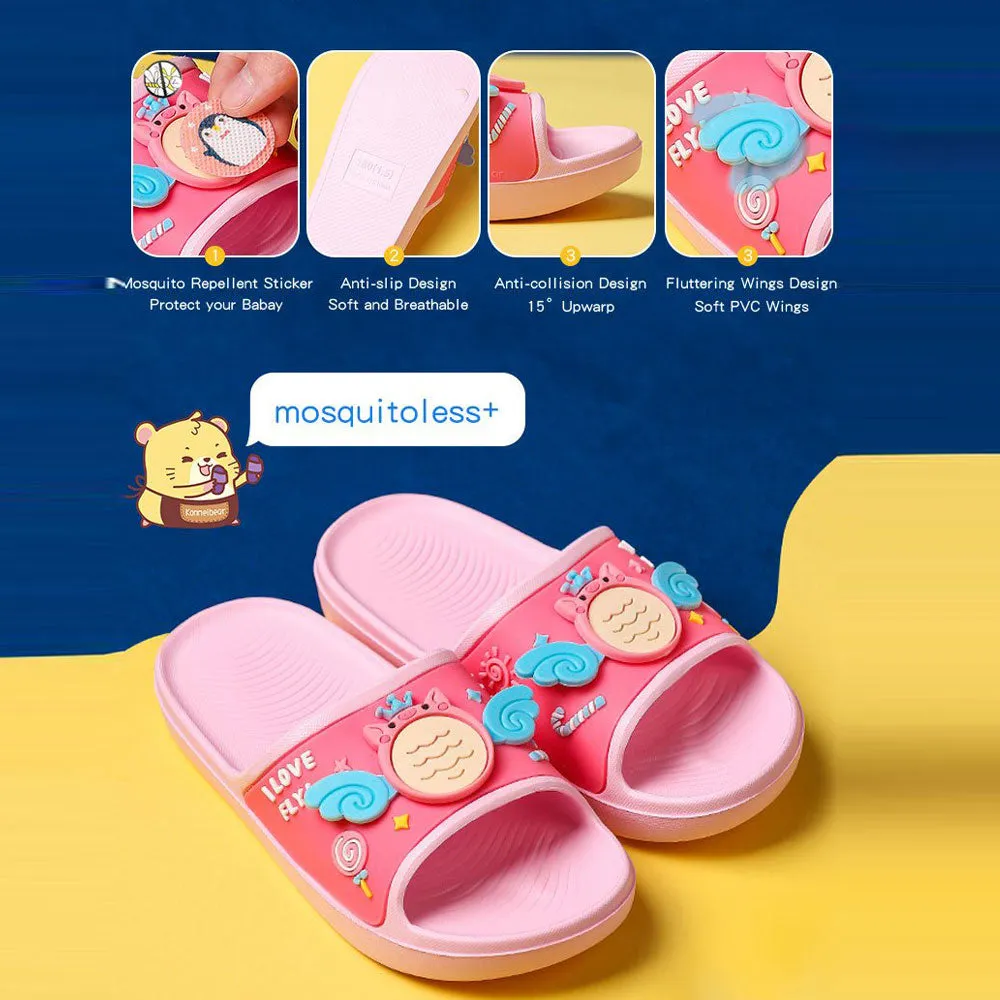 K.Bear Changeable Lully Design Pink Slippers 4892
