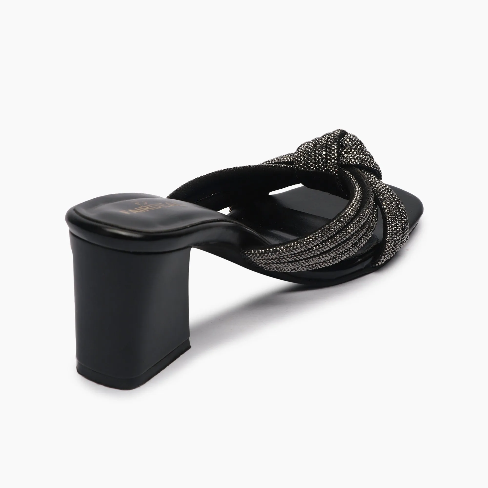 Knotted Chain Heels