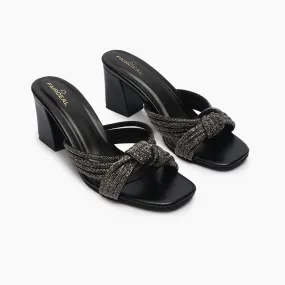 Knotted Chain Heels