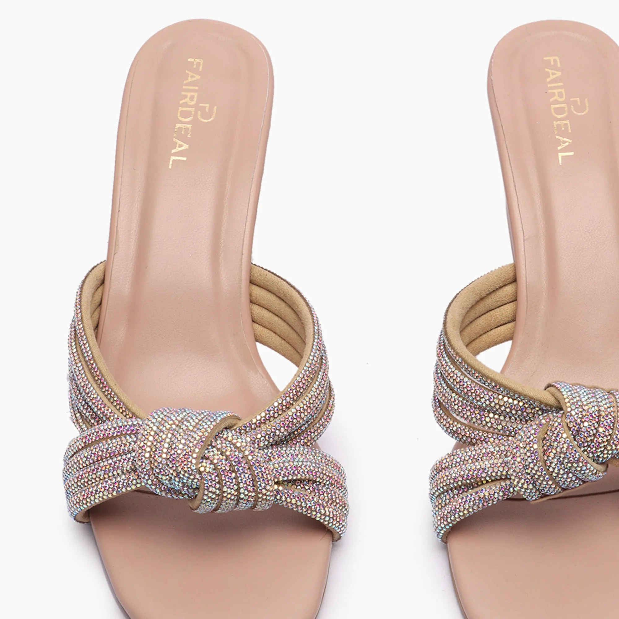 Knotted Chain Heels
