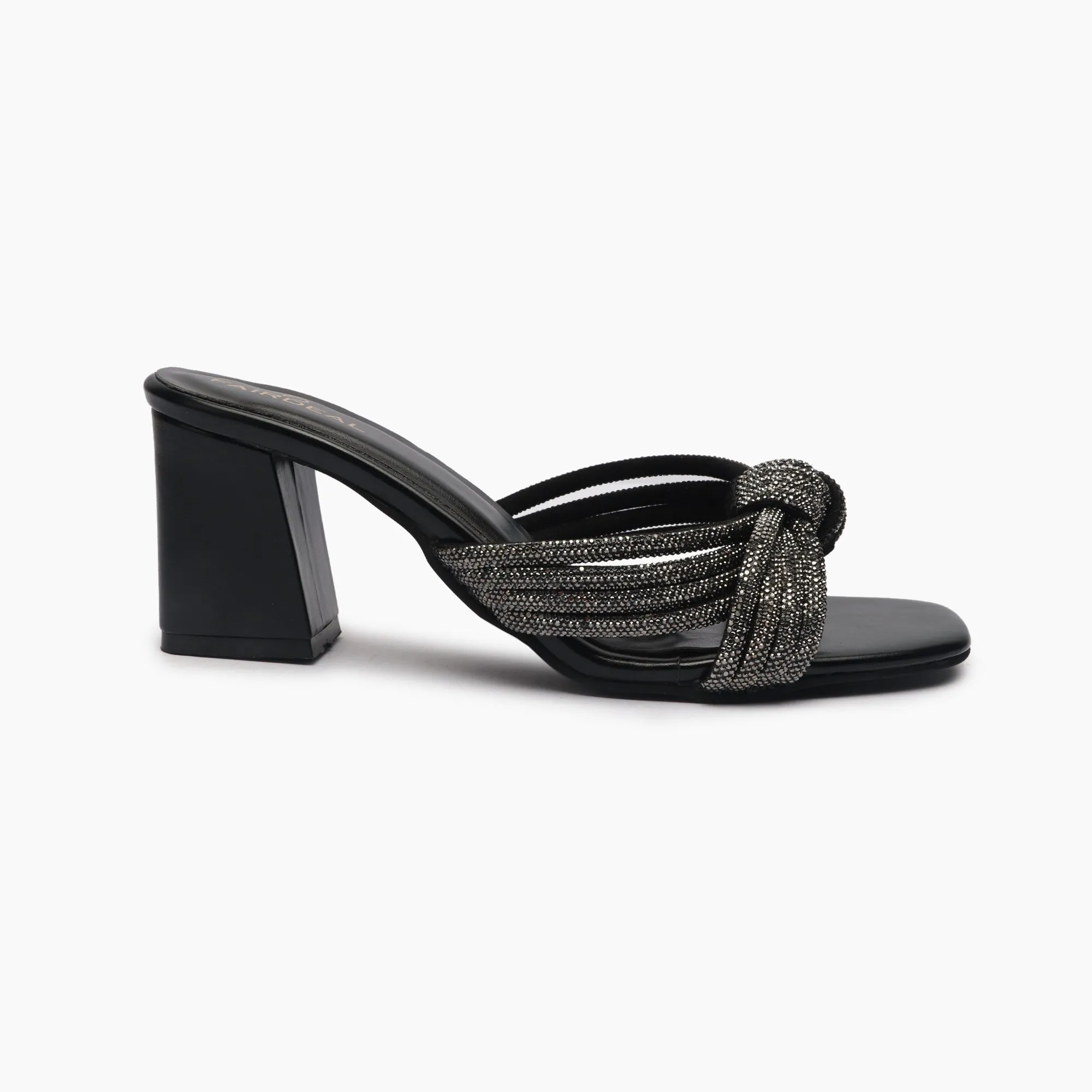 Knotted Chain Heels