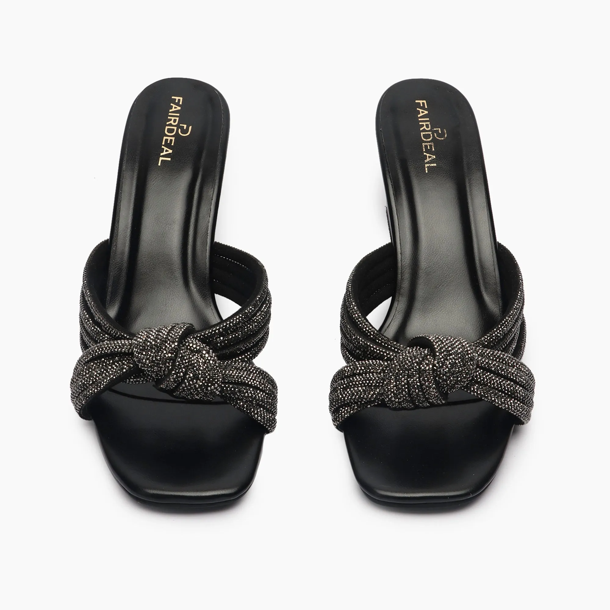 Knotted Chain Heels
