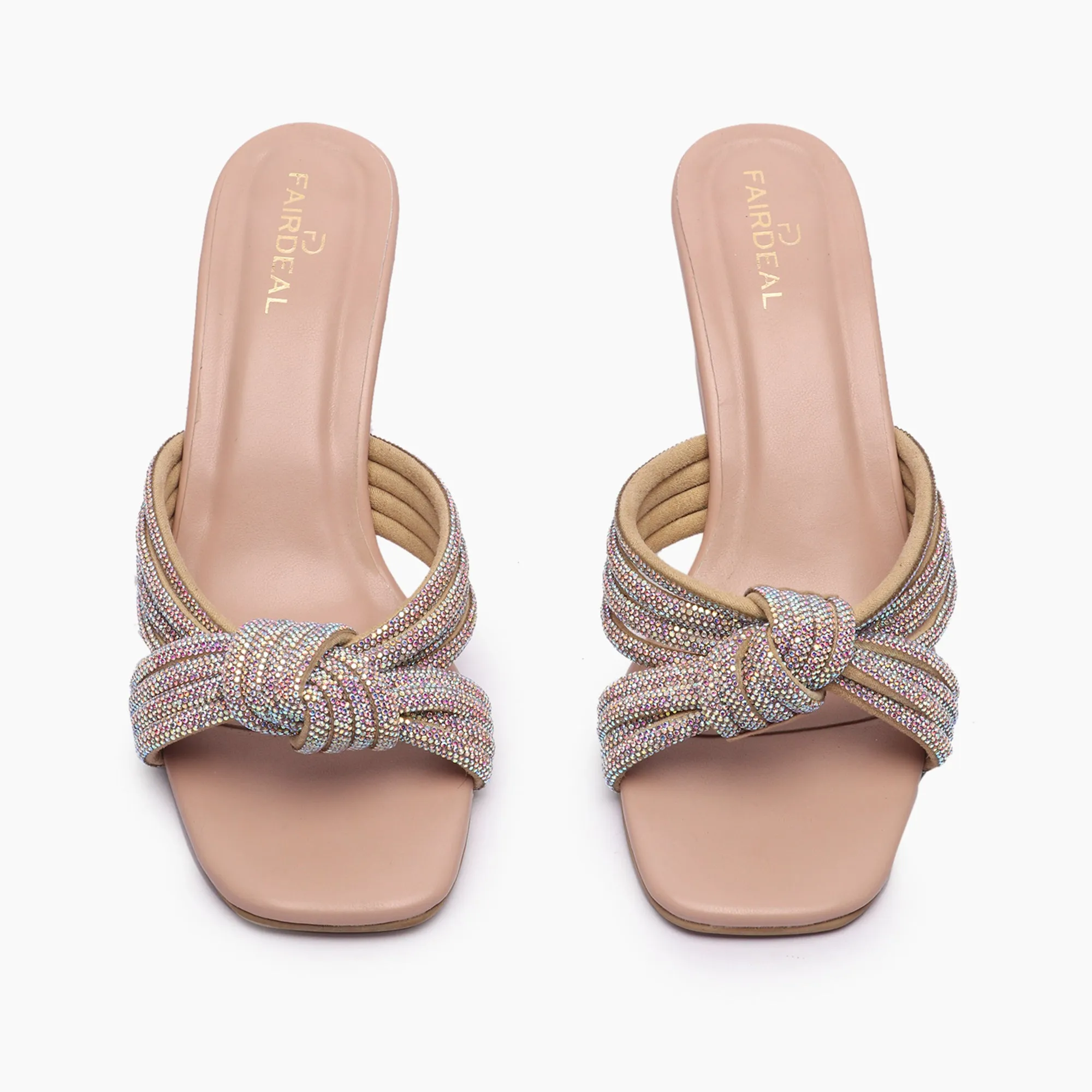 Knotted Chain Heels