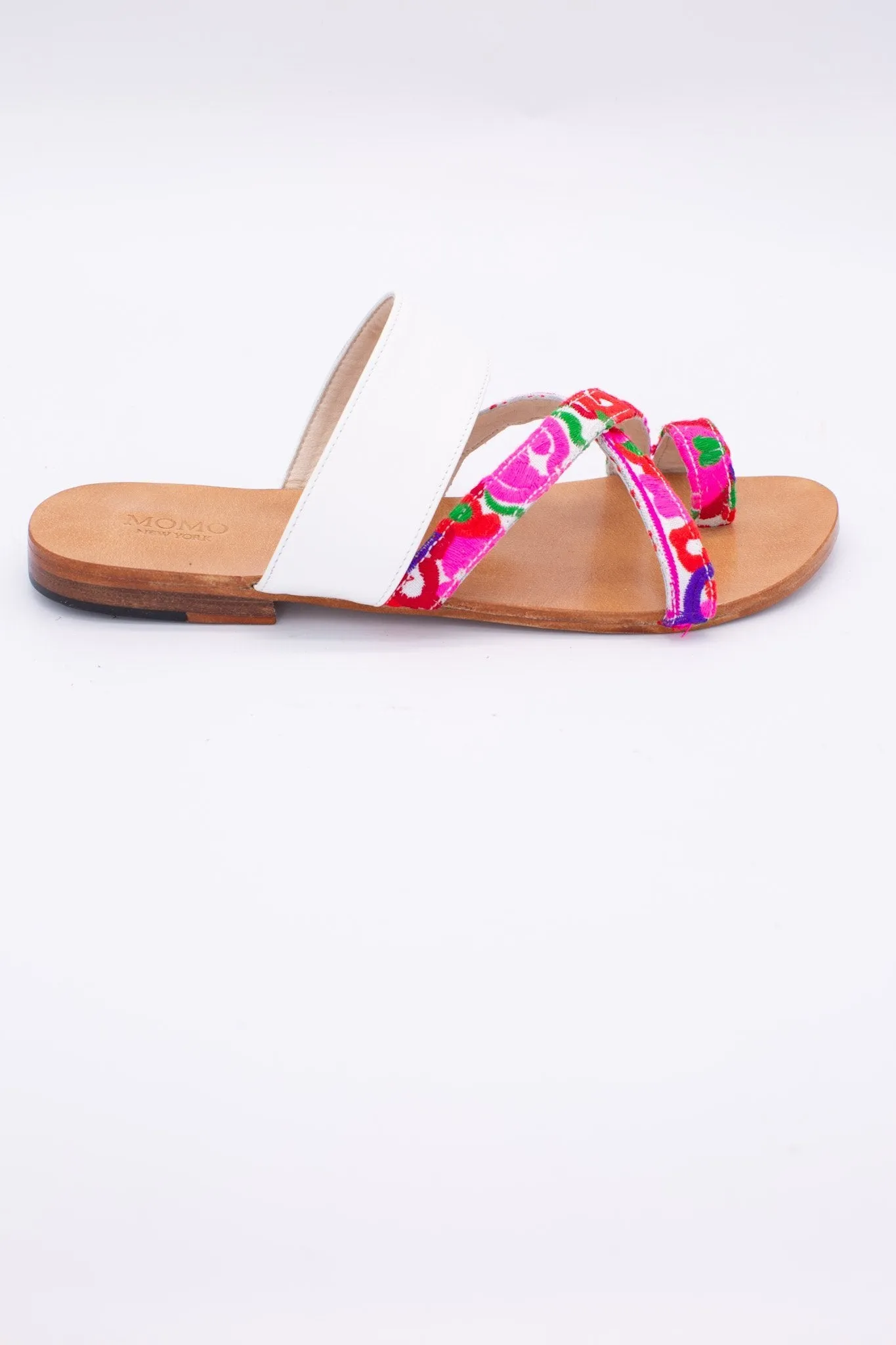 LEATHER STRING SANDALS INGA