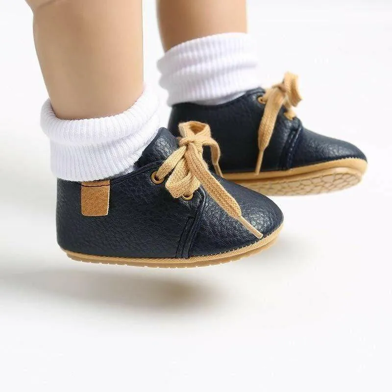 Luxury Soft Leather First Walkers Baby Shoes
