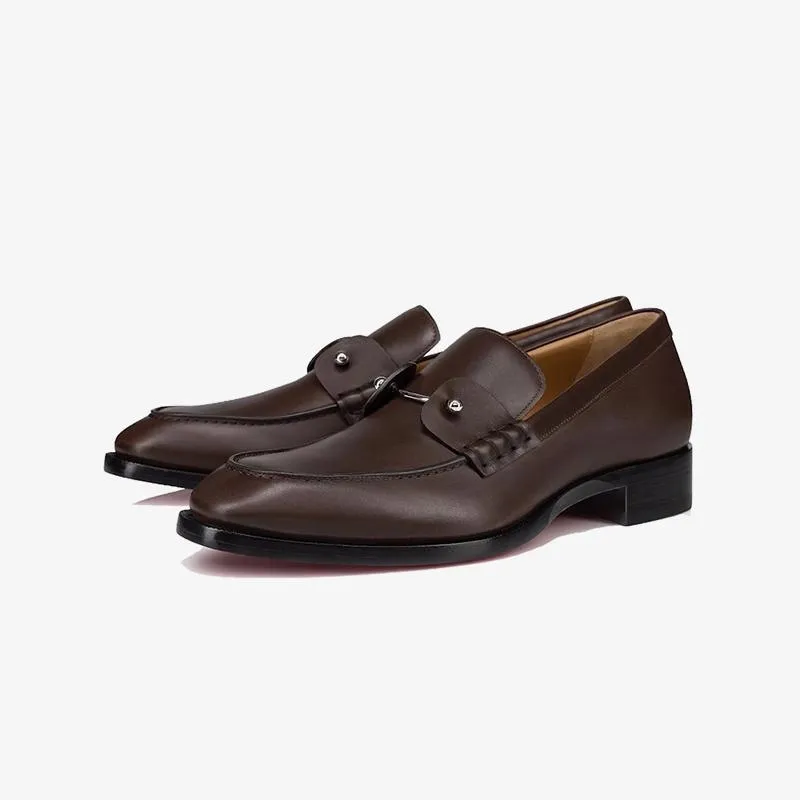 Men's Slip-On Loafers with Buckle