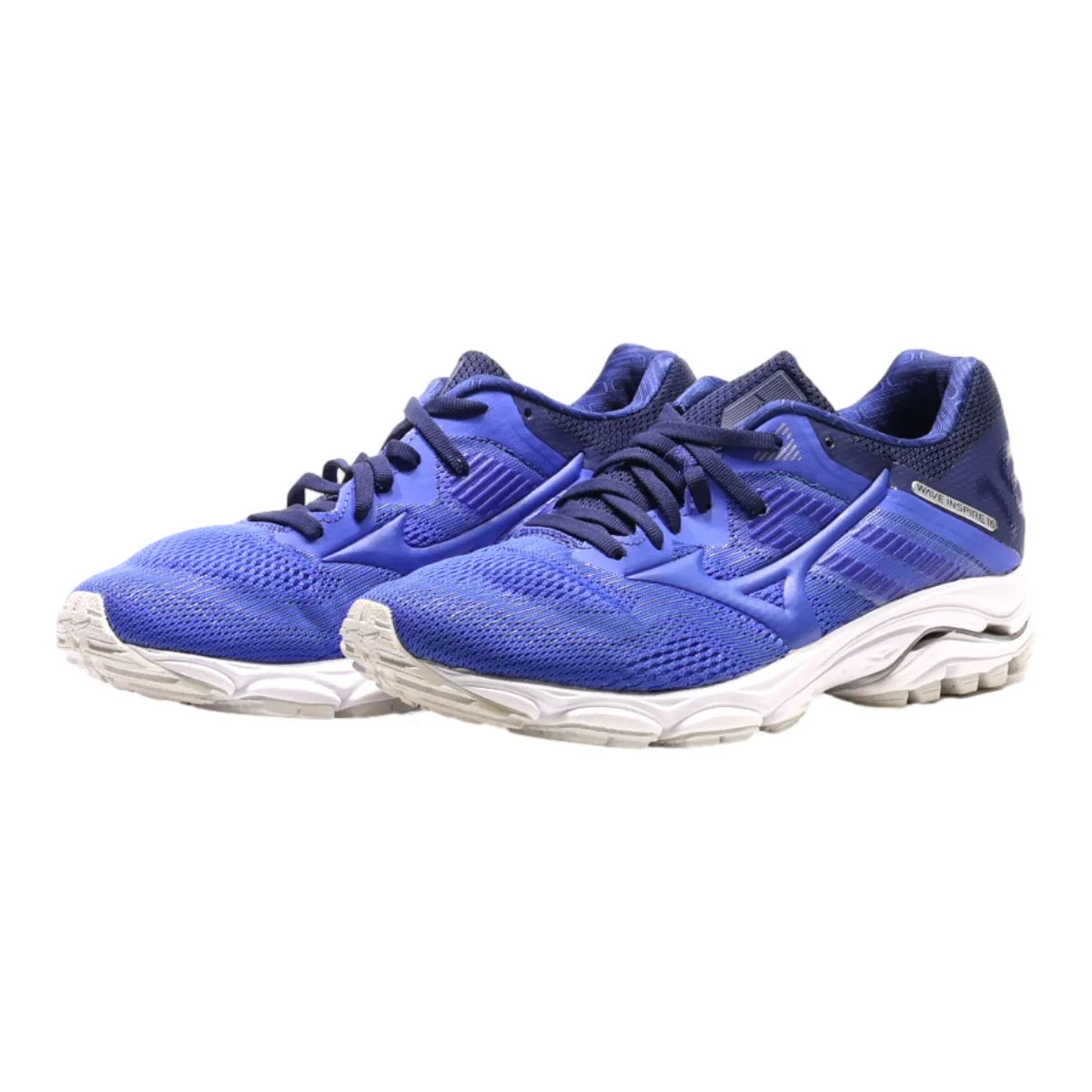 MIZUNO WAVE INSPIRE 16 Sneaker Trainers Blue Synthetic Womens UK 5.5