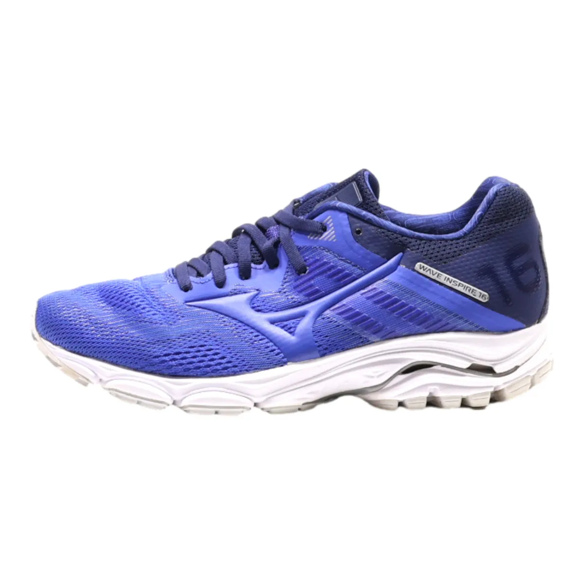 MIZUNO WAVE INSPIRE 16 Sneaker Trainers Blue Synthetic Womens UK 5.5