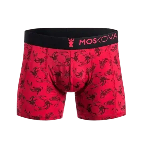 MOSKOVA BOXER M2S Polyamide Small-XXLarge Red Jap Carpe
