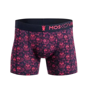MOSKOVA BOXER M2S Polyamide Small-XXLarge Red Skulls
