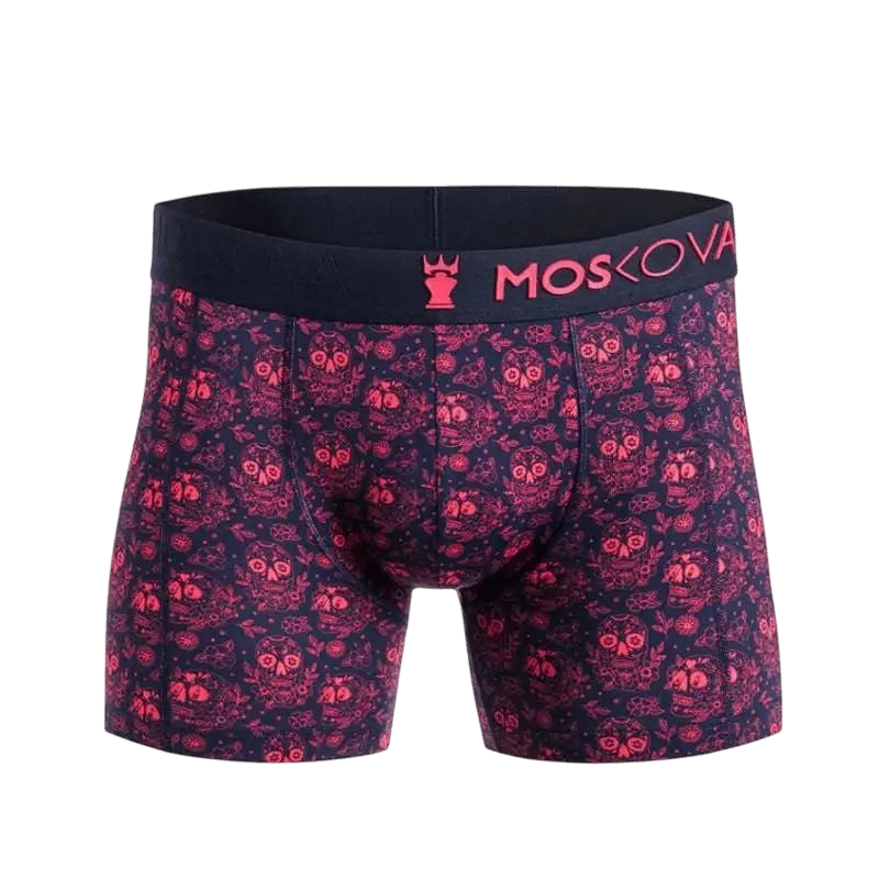 MOSKOVA BOXER M2S Polyamide Small-XXLarge Red Skulls