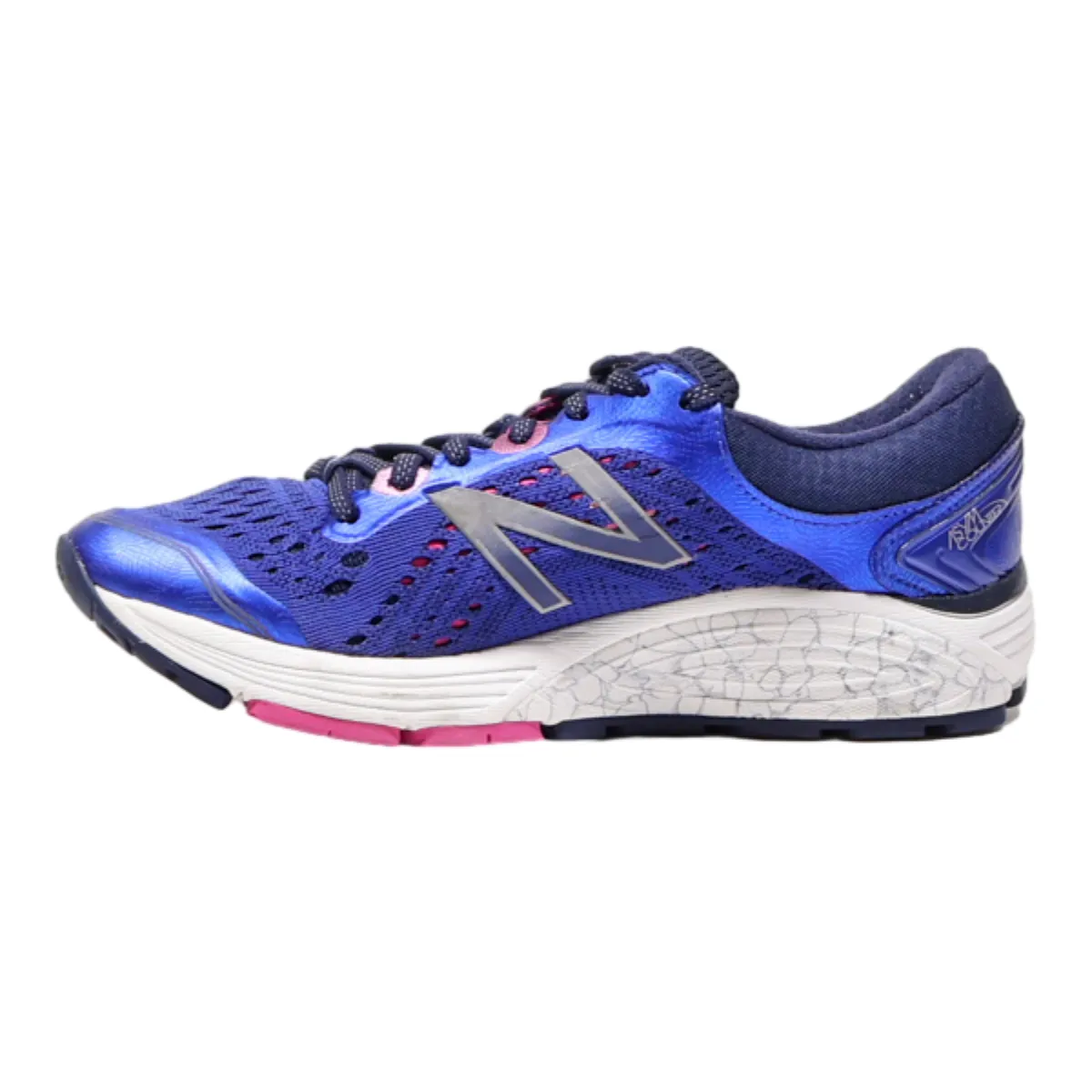 NEW BALANCE Low Top Trainers Blue Synthetic Womens UK 4